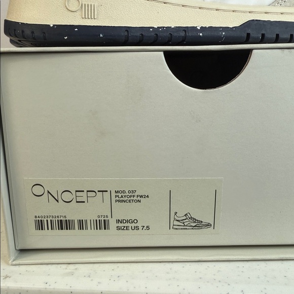 ONCEPT
Women's Princeton Low Top Sneakers Indigo Sz 7.5 - Picture 14 of 15